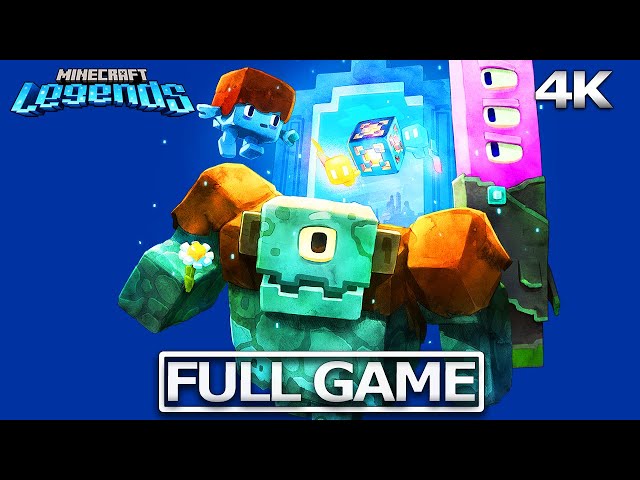 MINECRAFT LEGENDS Full Gameplay Walkthrough / No Commentary 【FULL GAME】4K Ultra HD