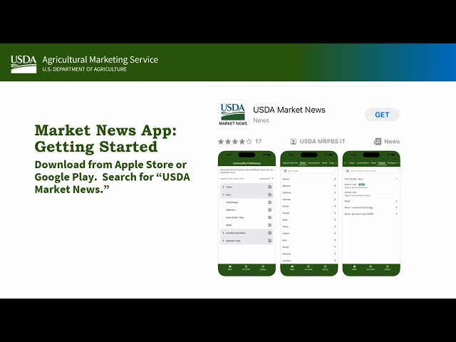 USDA Market News App