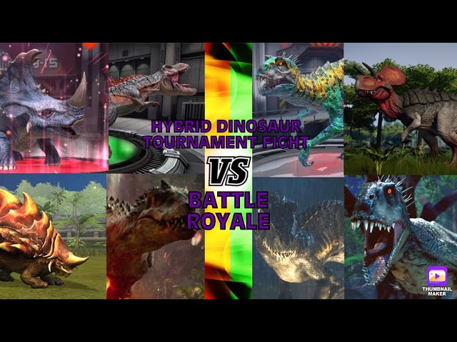 Hybrid Dinosaur Tournament Fight Battle Royale [S1]
