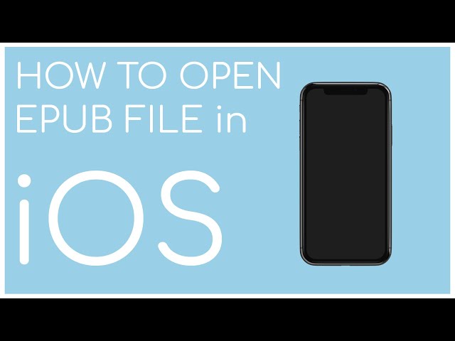 How to open EPUB in iOS