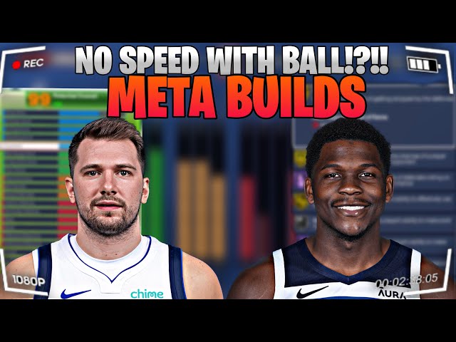 New META No Speed with Ball Builds NBA2K24