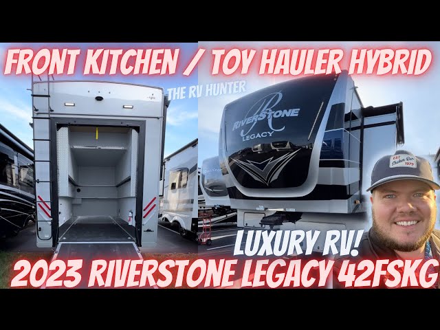 2023 Riverstone Legacy 42FSKG | Luxury Front Kitchen 5th Wheel!