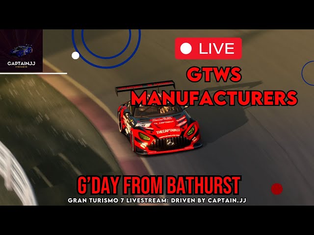 Gran Turismo 7: GTWS Manufacturers Help Needed Mount Panorama! - Live Gameplay Stream