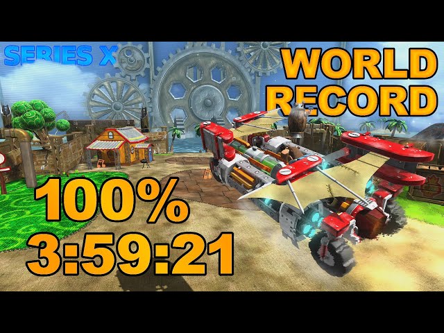Banjo-Kazooie: Nuts & Bolts 100% Speedrun in 3:59:21