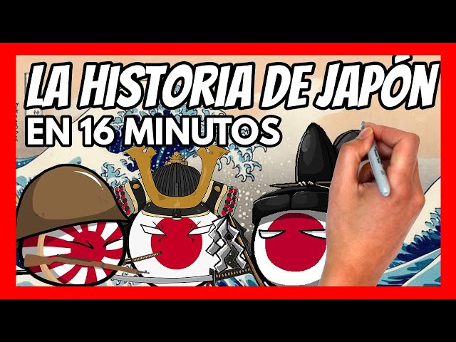 ✅ La historia de JAPÓN en 16 minutos | Resumen rápido y fácil
