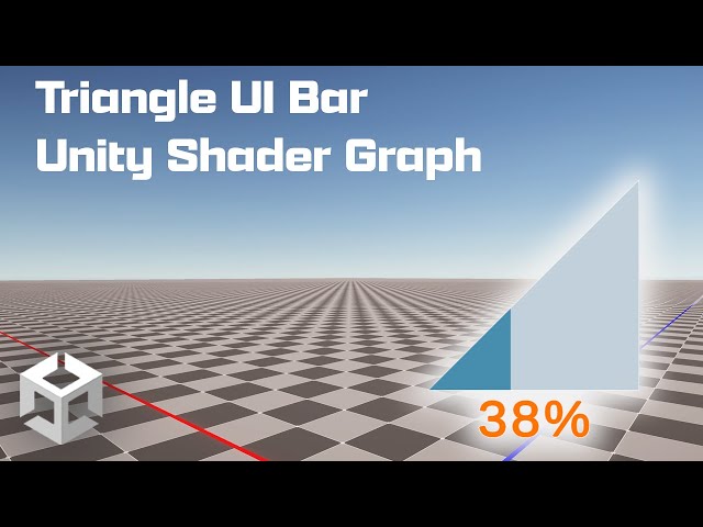 Triangle UI Bar Unity Shader Graph