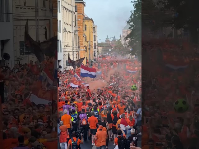 Dutch fans are insane!🤩