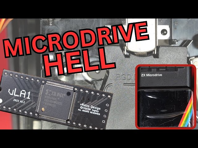 ZX Microdrive Chronicles - Felt, Rubber, and Emulation with the VLA1 and vDriveZX