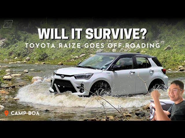 OFF-ROADING with the Toyota RAIZE! Will it survive the trails?