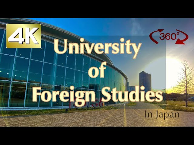 part② [School] University tour in Japan. Kanda University of International Studies (神田外語大学 KUIS)