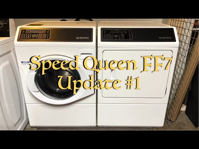 Speed Queen FF7 Front Load Washer & DF7 Dryer Update (Six Month Review) - Reliable - Fast