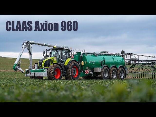 Gülleausbringung | Claas Axion 960 + Samson PGII 31, Fendt 930 TMS | LU Batenhorst