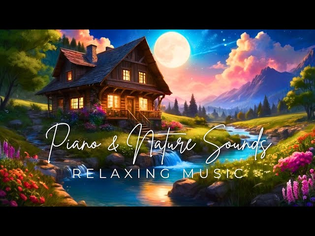 Relaxing Piano Music with Nature Sounds - Stress Relief, Deep Sleep, Anxiety & Depression, Heal Mind