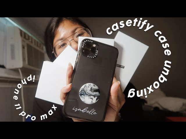 casetify case unboxing *iphone 11 pro max*