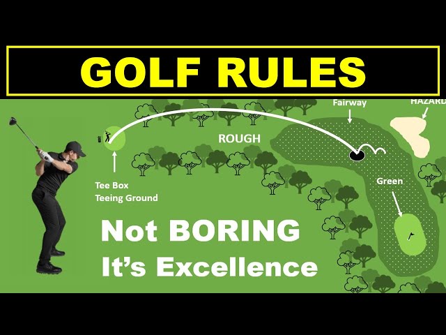 Golf Rules for Beginner | Beauty of golf explained !
