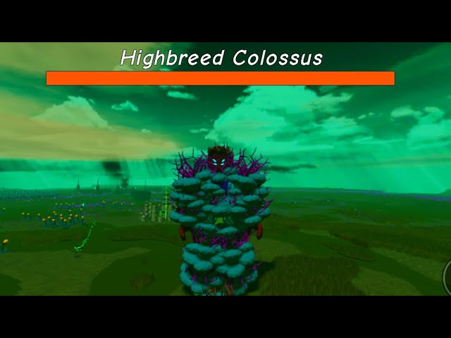 100 alien smash Highbreed colossus