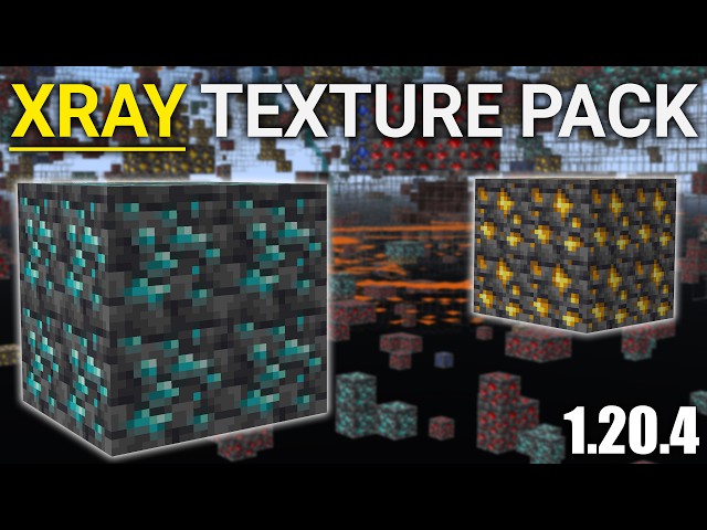 XRay Texture Pack 1.20.4 - How To Get Minecraft XRay in 1.20.4