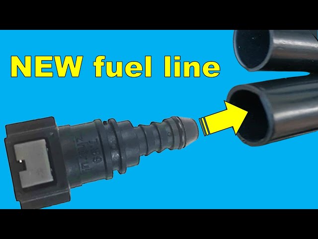 Install Quick Connect Fuel Line Fittings AND Vacuum Line Fittings