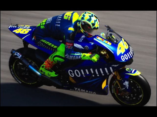 Rossi's best moment with a special Yamaha livery