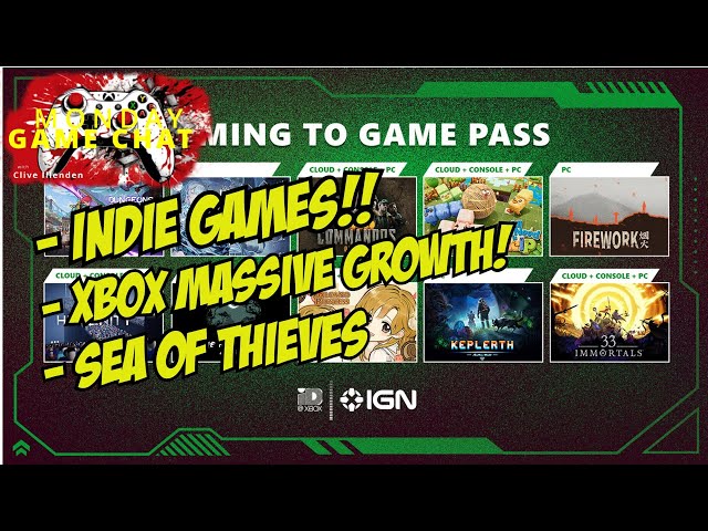 Xbox Activision Deal a Success? Ton of Indie Games for Xbox - Monday Game Chat