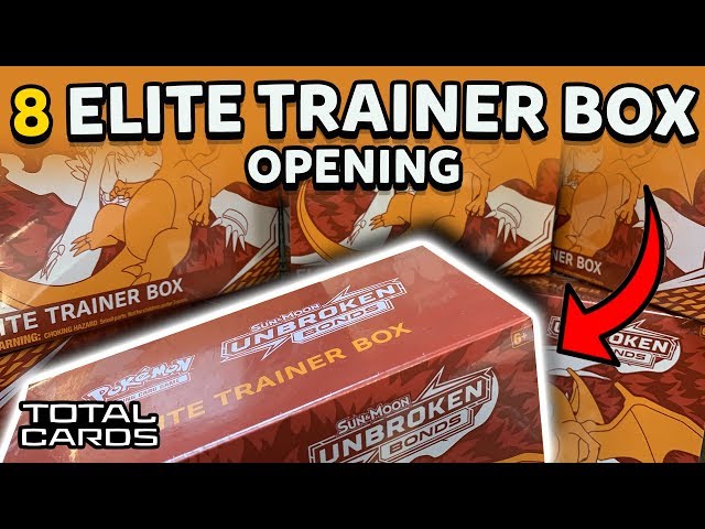 Opening x8 Pokemon Unbroken Bonds Elite Trainer Boxes 【64 Packs!】 - TotalCards.net