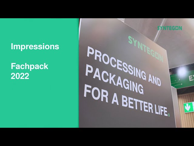Fachpack 2022 - Impressions Syntegon Booth