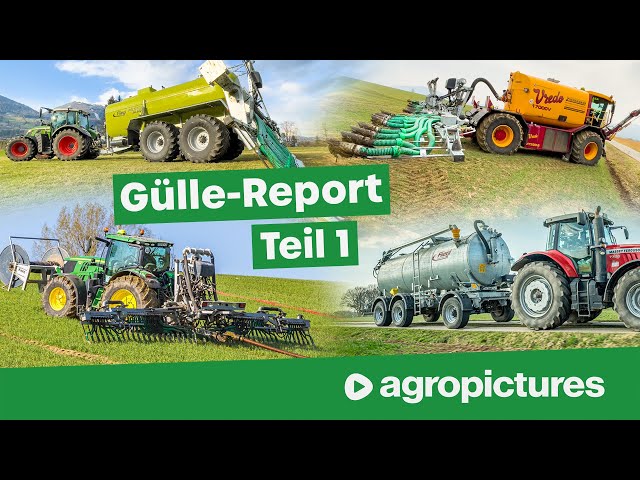 Gülle Reportage Teil 1 powered by Fliegl Agrartechnik | Gülletechnik im Einsatz