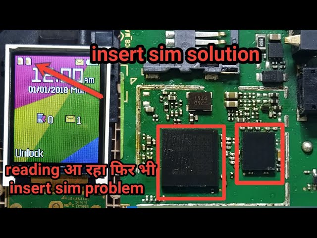 itel mobile insert sim problem||keypad phone sim not working