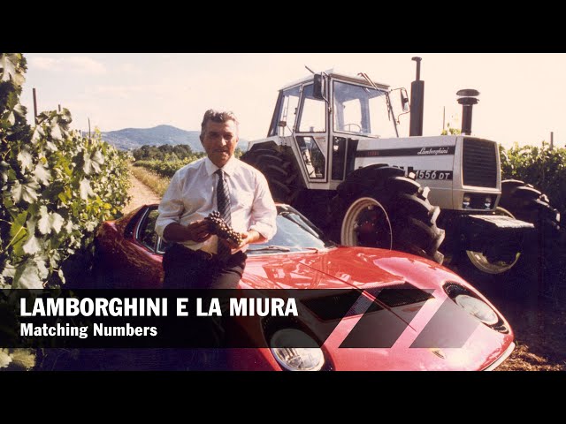 Ferruccio Lamborghini Talks About The Miura | Matching Numbers (ENG SUBS)