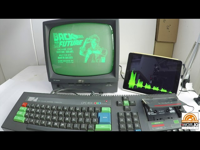 Amstrad CPC 464 - Loading games from smartphone