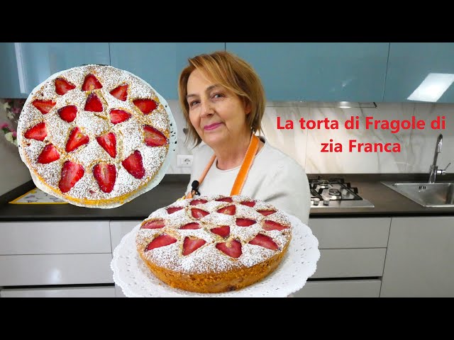 La TORTA Di FRAGOLE Di ZIA FRANCA 😍 Che Spettacolo
