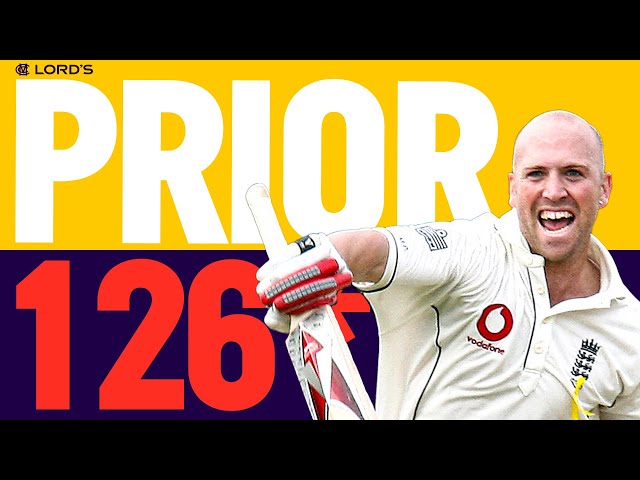 Matt Prior Makes the First Debut Hundred by an Eng 'Keeper! | England v Windies 2007 | Lord's