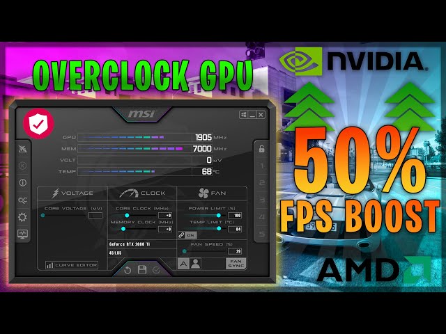 How to Overclock your Nvidia & AMD GPU Safely to Boost Performance!