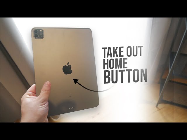 How to Take Out iPad Home Button (tutorial)