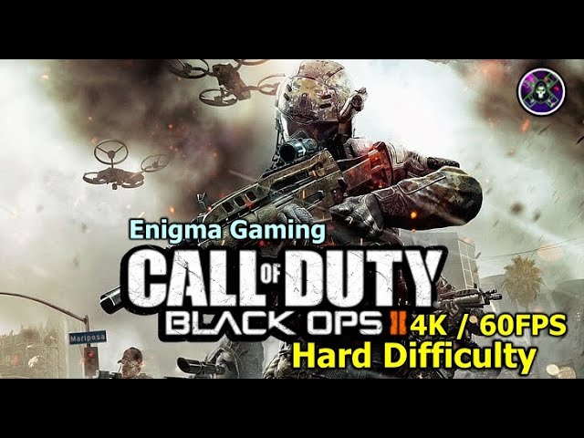 Call Of Duty : Black Ops 2 Gameplay Part 1 Walkthrough Full Game Hard Difficulty "4K / 60Fps"