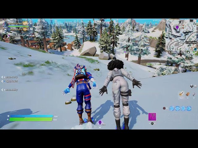 Fortnite Slalom Style Perfect Timing ft ORD Inky