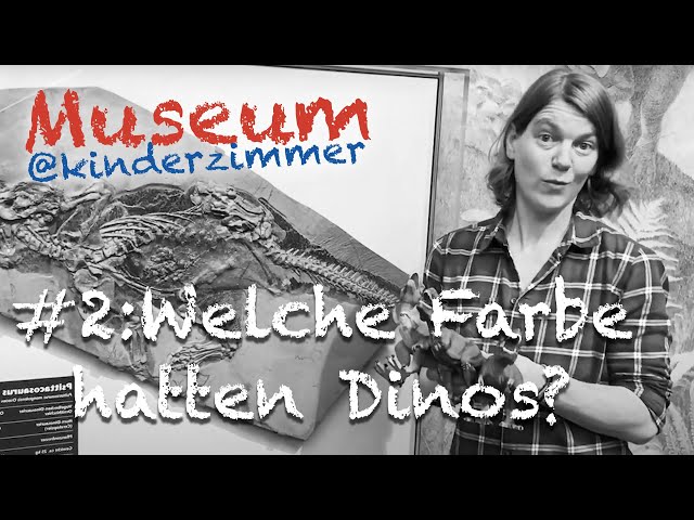 Dino-Farben? - Museum@Kinderzimmer Folge 2