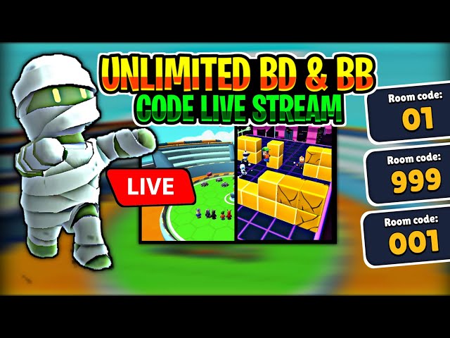 UNLIMITED BLOCK DASH CODE IS HERE 😱 Stumble Guys | Unlimited Block Dash Code Live Stream