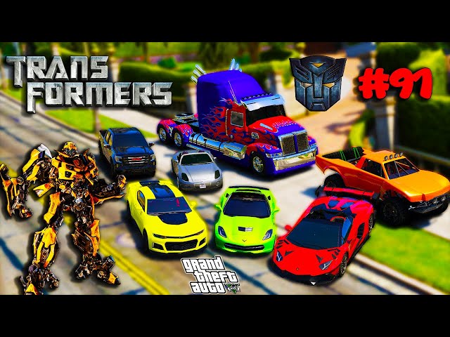 Michael Stealing The TRANSFORMERS Movie Cars !! #91