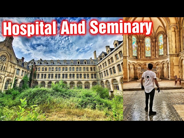 EXPLORING ABANDONED HOSPITAL AND SEMINARY - TWO DECADES ABANDONED - VOICES CAN BE HEARD!