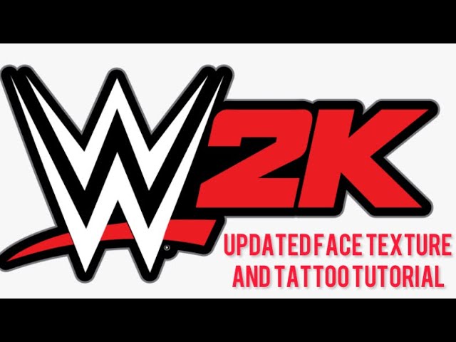 WWE2k - Face texture and tattoo tutorial