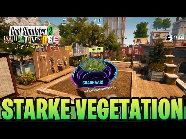 Goat Simulator 3: Multiverse of Nonsense | Starke Vegetation QUEST - Grashaar Unlock