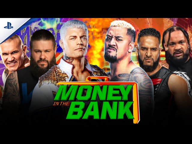 Cody Rhodes,Randy Orton & Kevin Owens vs The Bloodline  - Tag Team Full Match