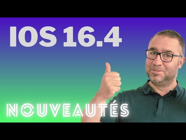 iOS  16.4 est disponible pour tous sur iPhone !  Toutes les nouveautés  (emojis, isolation vocale..)