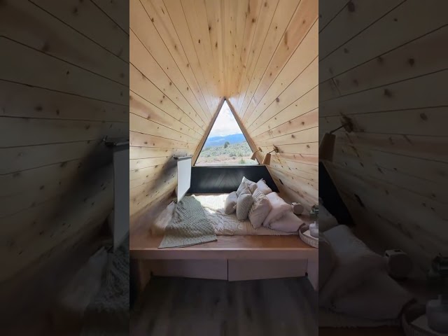 A-frame Cabin Home Tour✨