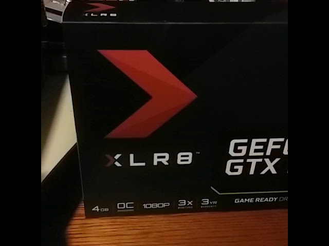 NVIDIA GeForce GTX 1050 Ti XLR8 overclocked