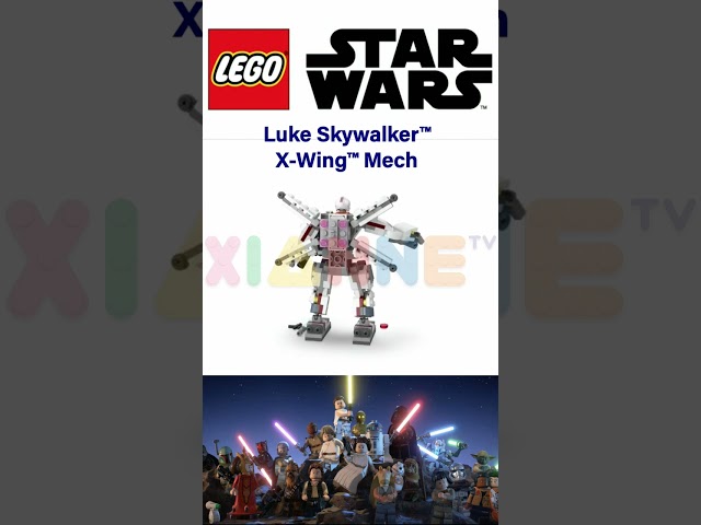 New LEGO® Star Wars Luke Skywalker™ X-Wing™ Mech