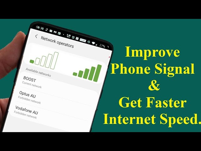 How To Improve Mobile Signal and Get Faster Internet Speed | 4k  #internet #network #mobilesignal#
