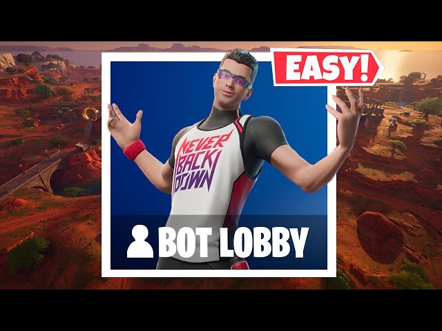 *NEW* How to Get into FULL BOT LOBBIES In Fortnite Chapter 5! PS5/MOBILE/XBOX/PC Bots Lobby Glitch
