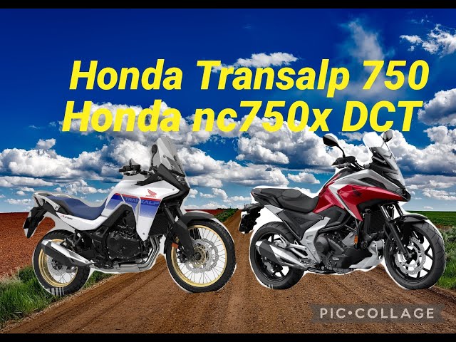 HONDA TRANSALP & HONDA NC750 DCT 2021, 2023